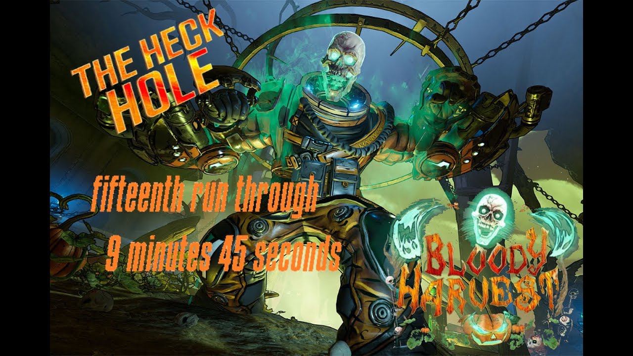 Borderlands 3 - Heck Hole - Fifteenth Run Through, Solo on Mayhem Mode in 