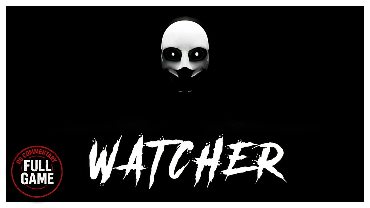 Wacther (itch.io) - Indie Horror Game (All Endings + No Commentary) PC