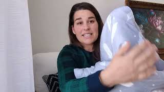 Snuggle Baby Blanket Swaddle - multi use baby blanket review - baby shower gift