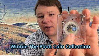 The Complete Winnie The Pooh Silver 50 Pence Coin Collection.