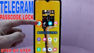 ✅  How To Set Passcode Lock On Telegram 🔴