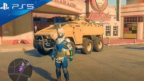 APC and Firetruck - Saints Row (PS5) Vehicle Customization Gameplay