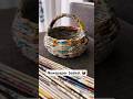 Newspaper Basket Shorts Viral Sonamavinash Youtubeshorts Newspapercraft Craft