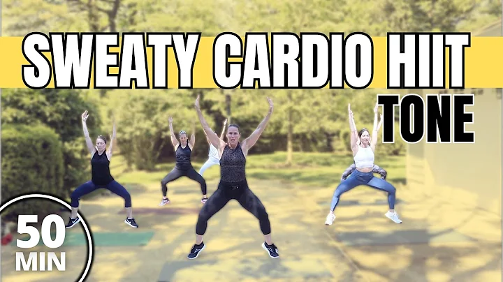 DAY 8 SWEATY HIIT CARDIO & FLOORWORK | Summer Read...