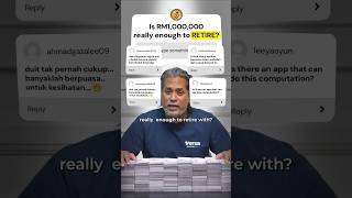 Is RM1Mil Enough To Retire? 🤔 #VersaMalaysia #YouCanDoIt