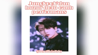 Jungkook sesinde huzuru buluyorum😍🤍 Resimi