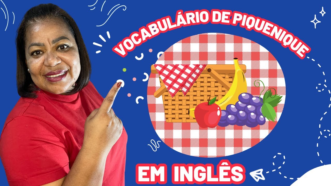Aprenda falar vocabulário de picnic em inglês I comida para piquenique ...