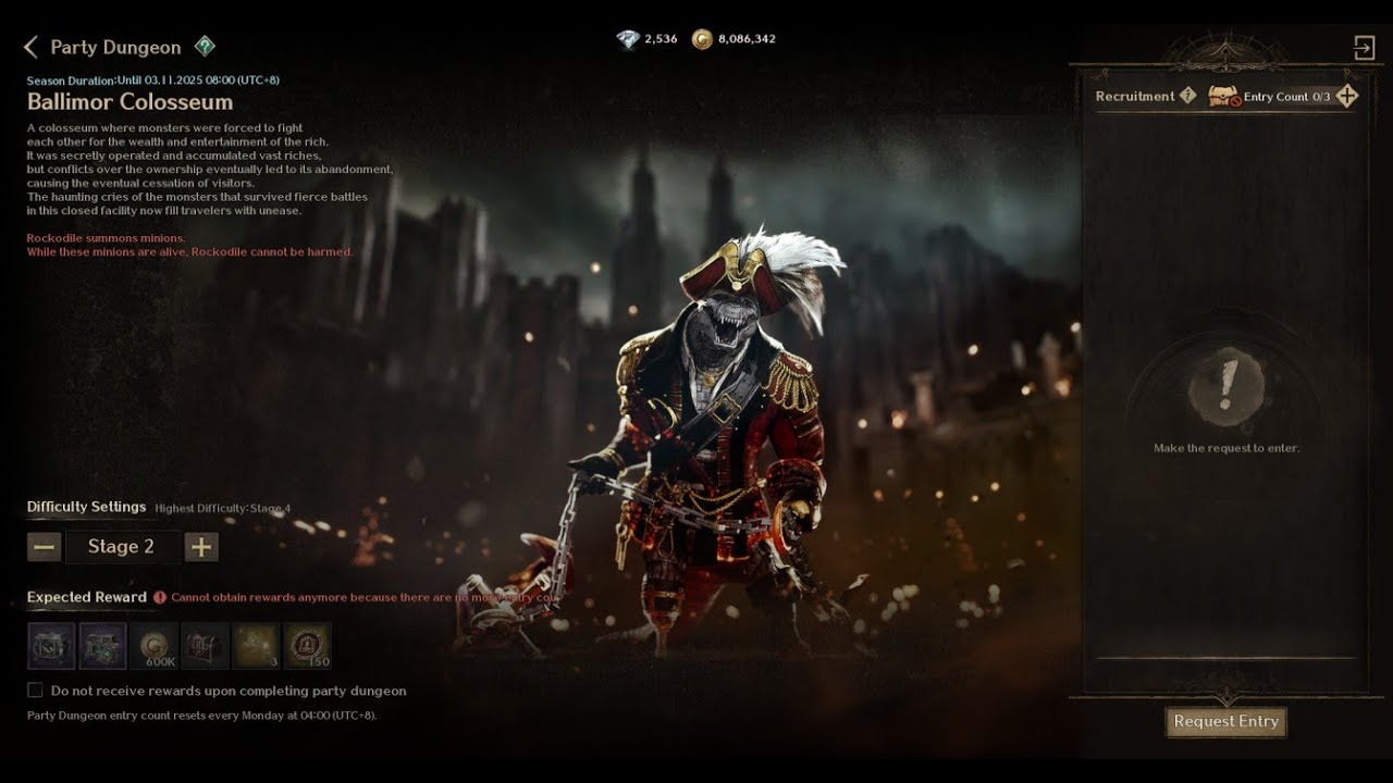 Night Crows - Party Dungeon Season 3 - Rockodile (Late Upload)