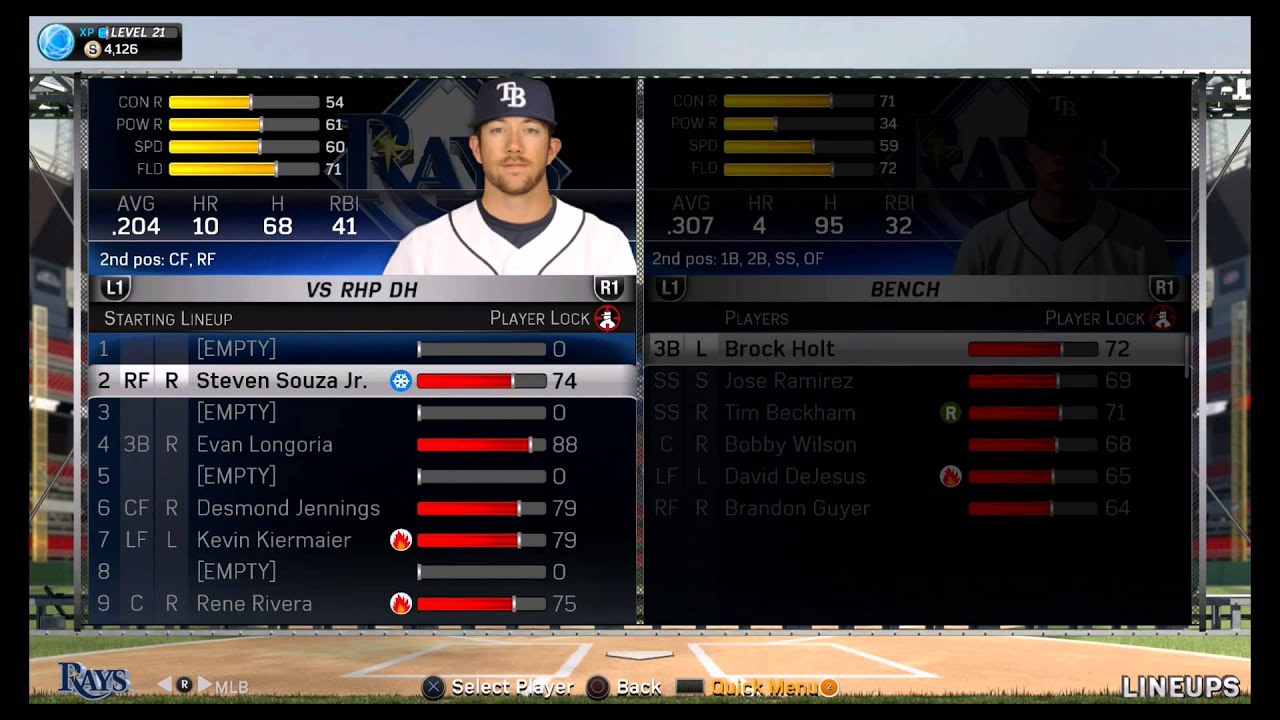 MLB 15 the Show: Rays Franchise EP. 3 - Big Trade Deadline