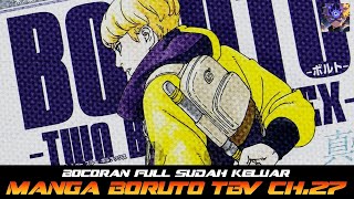 Bocoran Full Gambar Manga Boruto Two Blue Vortex Ch 27 Sudah Keluar