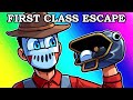 First Class Escape Room Funny Moments - The Train of Idiots