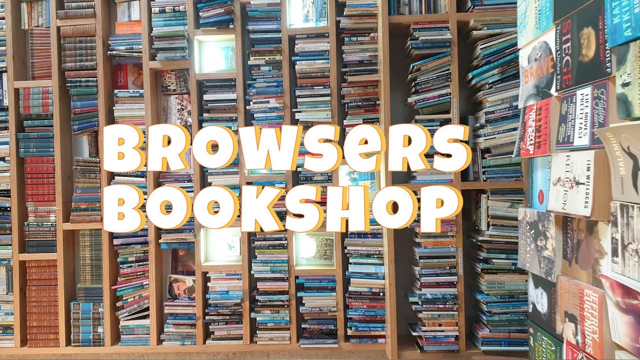Browsers Bookshop in Hamilton, New Zealand - YouTube