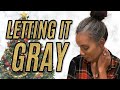 Its a Grey Area, Natural Hair Transition | Vlogmas 2020 | DAY 1| Queen Cormie