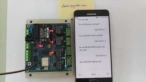 ESP8266-12F vs Google Assistant