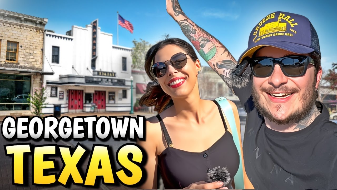 Explorando uma Cidade ESCONDIDA no Interior do Texas, EUA