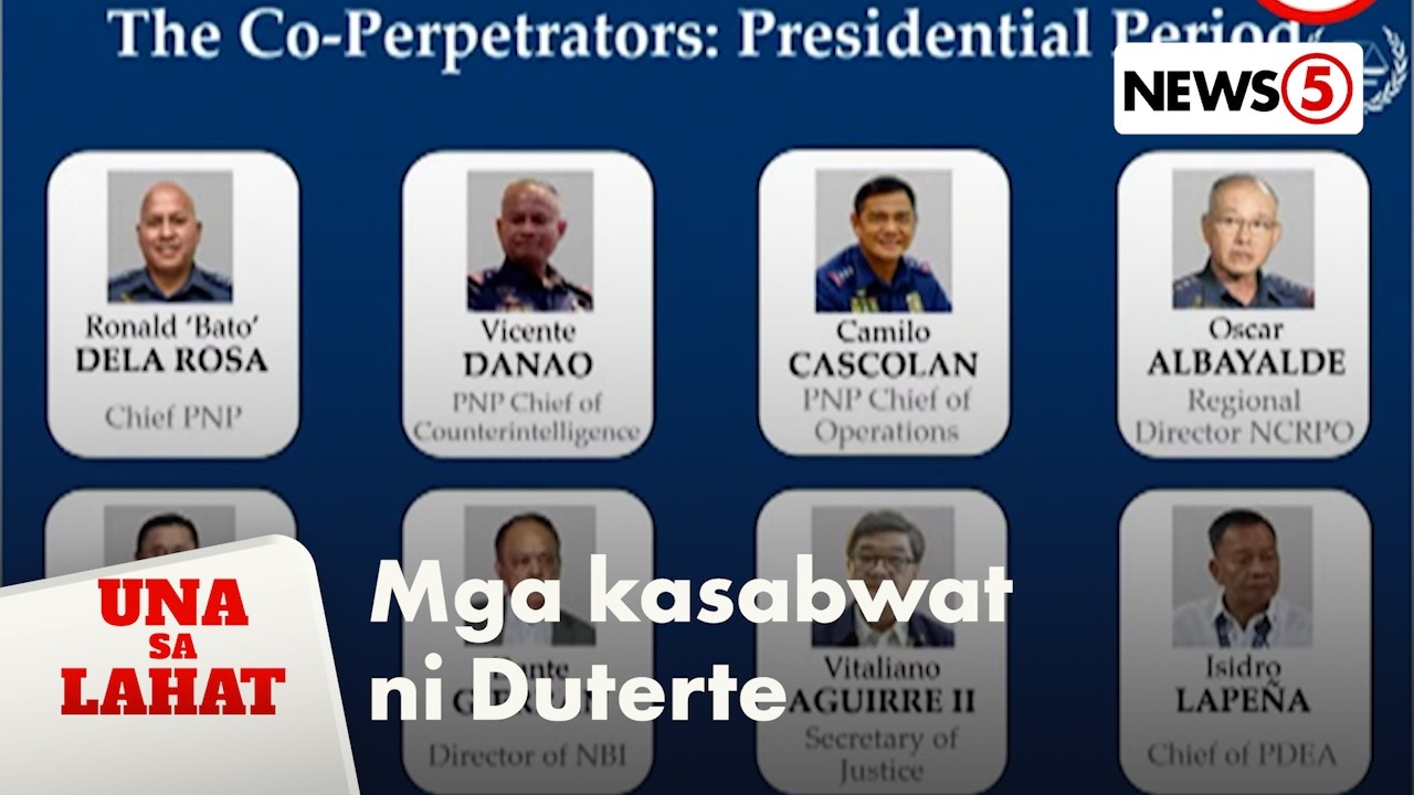 Mga umano'y kasabwat ni ex-pres. Duterte, inilatag sa ICC hearing
