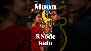 🌙 Moon conjunct ♥️South node/ketu Synastry #astrology