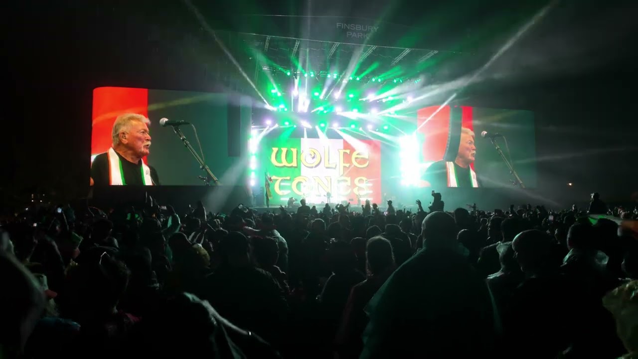 The Wolfetones at Finsbury Park 2024 - The Celtic Symphony