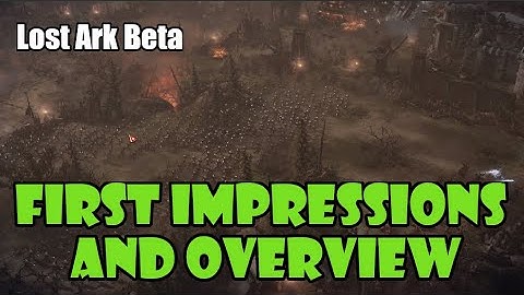 [Lost Ark Beta] My First Impressions and Overview | Does This Game Live Up To The Hype?