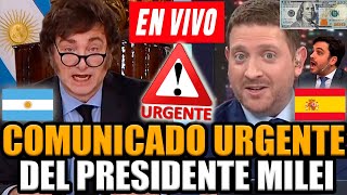 ¡URGENTE ANUNCIO DE MILEI! JONY VIALE EN VIVO CON MARRA | FRAN FIJAP