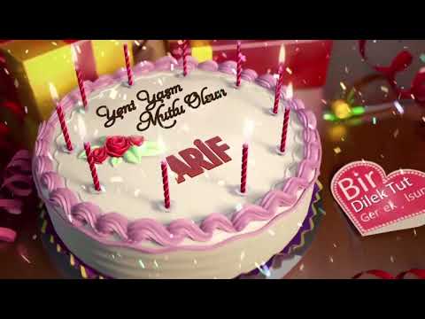 İyi ki doğdun ARİF - İsme Özel Doğum Günü Şarkısı