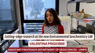 Cutting-edge research at the new Environmental Geochemistry Lab
