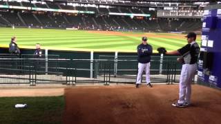 Aaron Harang Bullpen - Mariners