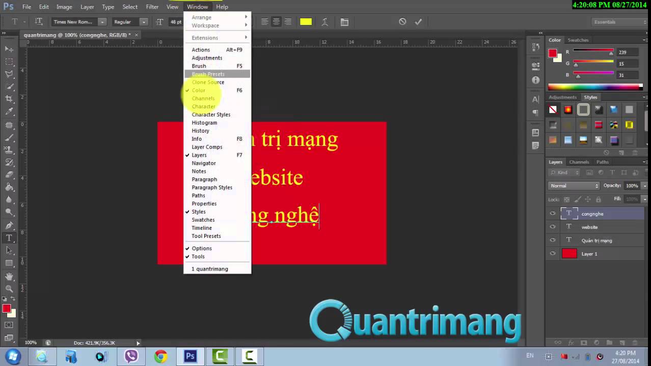 Hướng Dẫn Tạo Ảnh Động, Ảnh Gif Bằng Adobe Photoshop - Quantrimang.Com