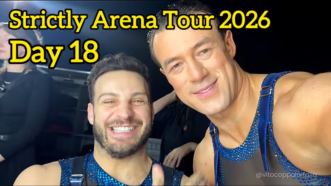 Strictly Arena Tour 2026 VLOG - day 18/ Vito Coppola