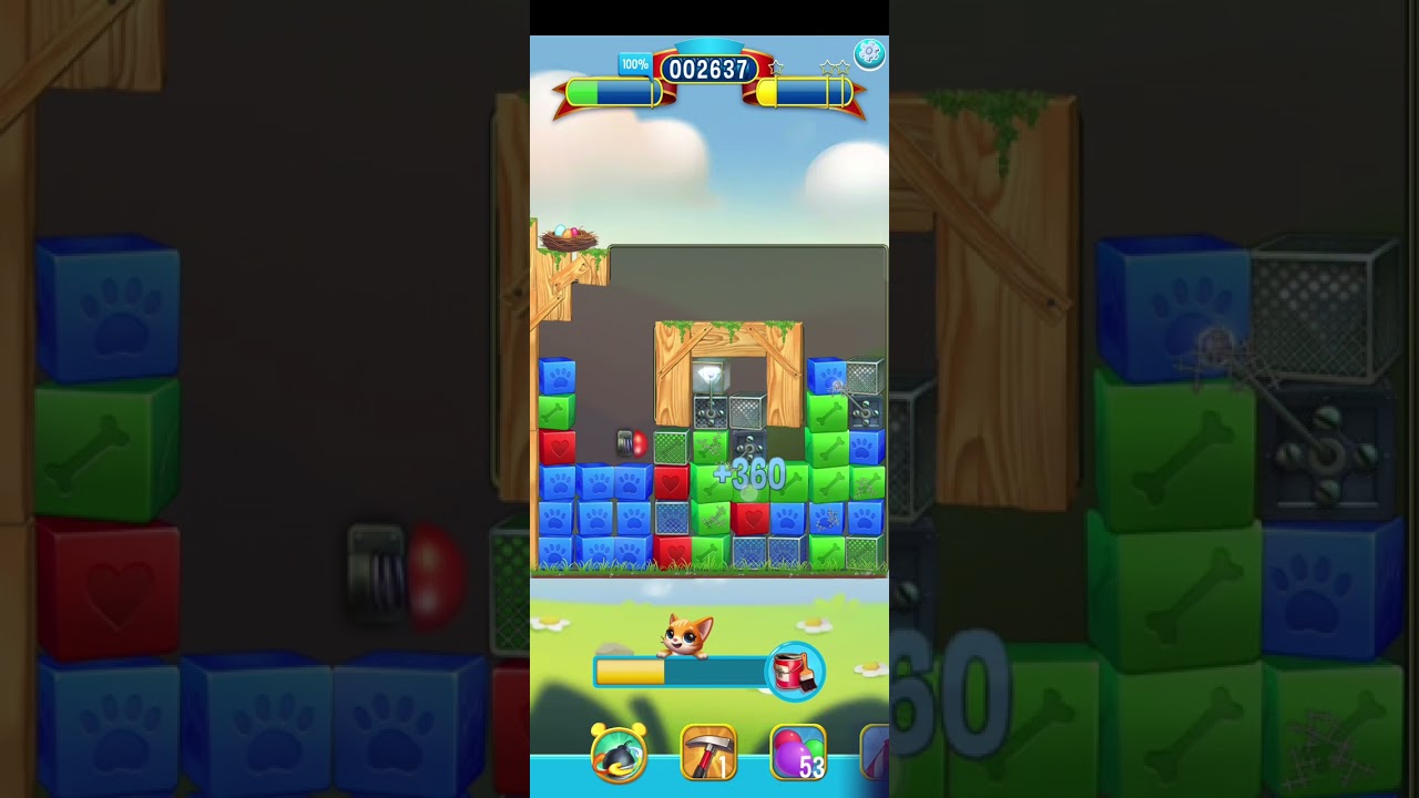 Pet Rescue Saga level 4883 one hammer