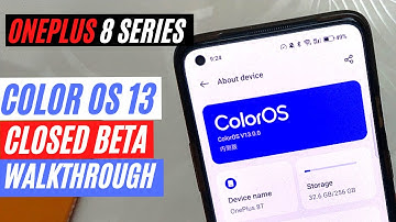 Color OS 13 Android 13 Closed Beta F.03 | OnePlus 8 Series | TheTechStream