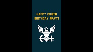 Happy 248th Birthday, United States Navy!