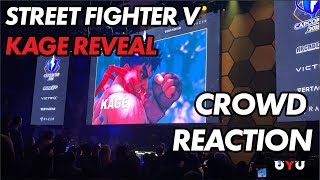 SFV Kage Reveal @ Capcom Cup 2018 - CROWD REACTION