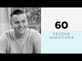 Hilarious 60 Seconds Questions with Johnny Ruffo!