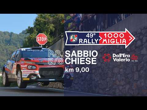 Video Rally 1000 Miglia 2026 | PS 5/8 Sabbio Chiese Dall'Era Valerio