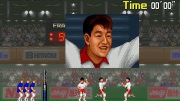 Power Spikes (Video System Co. 1991)  Attract Mode 60fps