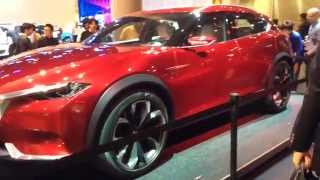 かっちょい！日本初出展 MAZDA マツダ 越 KOERU【次期CX-4】 実車見てきたよ in 東京モーターショー2015