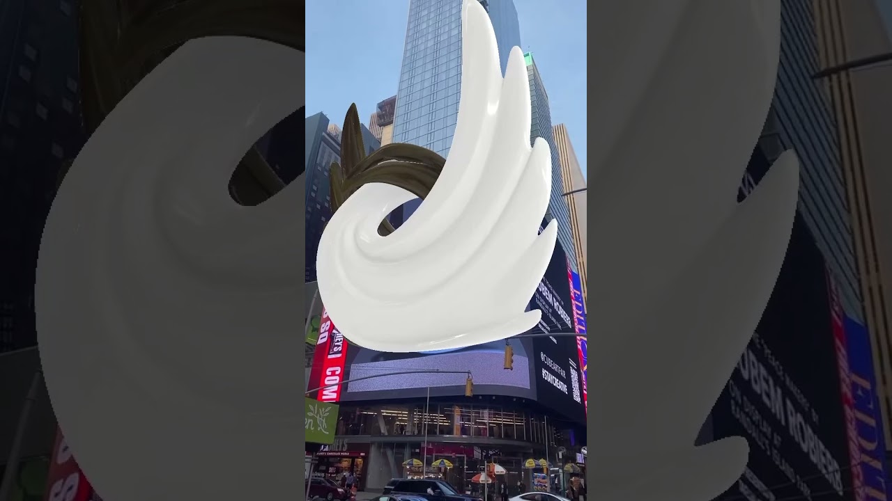 Times Square Augmented Reality Billboard