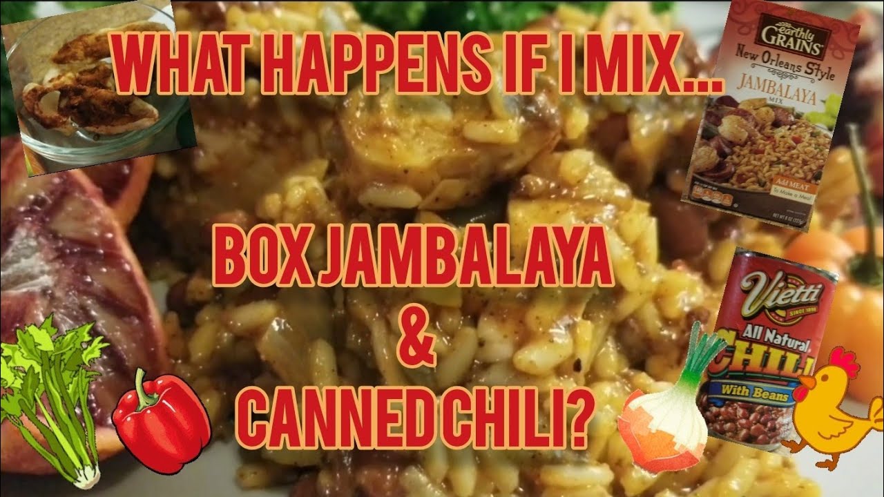 Aldi Box Jambalaya + Vietti canned chilli YouTube
