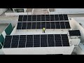 منظومة طاقة شمسية 50 تم ختبارها بتشغيل 6 سبالت مع احمال المنزل على الالواح الشمسية مباشرة 