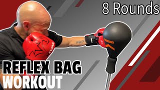 Reflex Bag Workout | 8 Rounds | Outshock Punching Ball | (English)