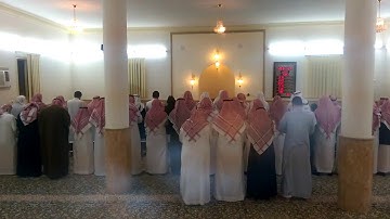 تلاوة من صلاة العشاء 23/2/1438 للشيخ يوسف الوعيل من مسجد السلام