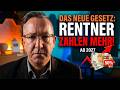 Das neue Gesetz, das Rentner teuer zu stehen kommt