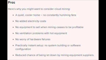 How does Cloud Mining work?