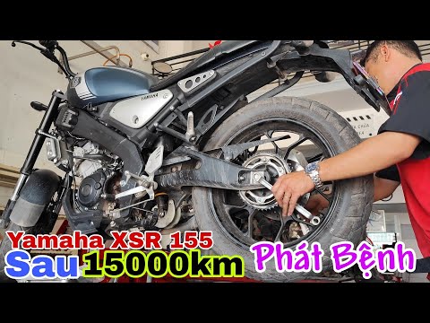 Video Yamaha XSR 155 sau 15.000km ưu nhược điểm bay màu... - youtube
