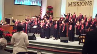 20161218 FPC Sanctuary Choir My God, How Great You Are medley