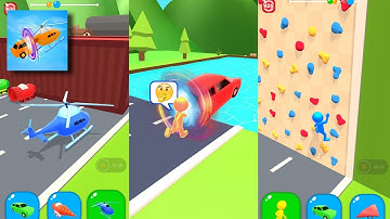 Shape shifting- All levels Gameplays (37-39) | Blob run android iOS Gameplay | ShezZy Gameplays