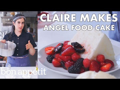 Claire Makes Angel Food Cake | From the Test Kitchen | Bon Appétit