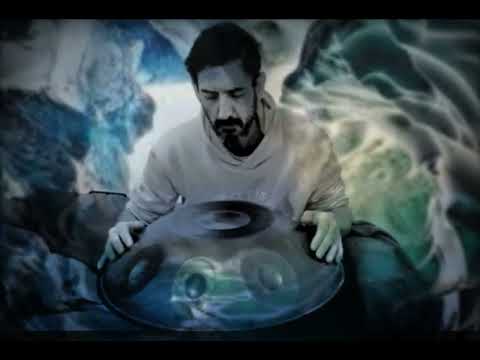 "Visions.."(Improvisando handpan astronaut)