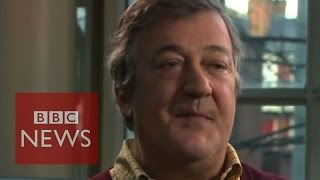 Famous Stephen Fry 'astonished' over God row Profile